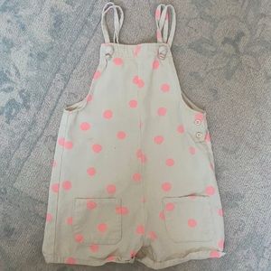 Zara Babygirl Shorts Overall in size 4-5T